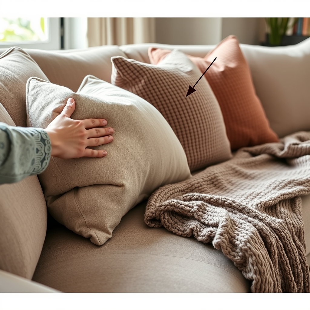 Curved sofa - Illustration 2