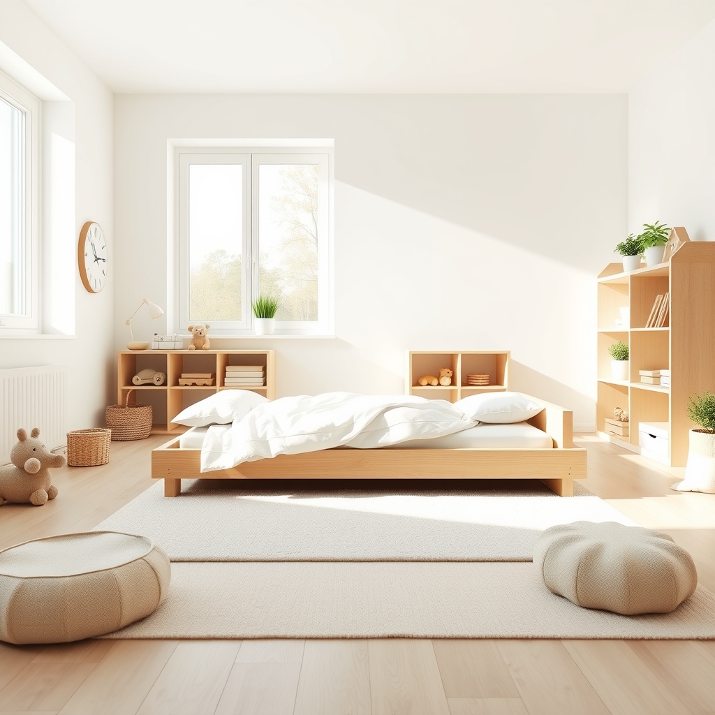 Montessori floor bed - Illustration 1