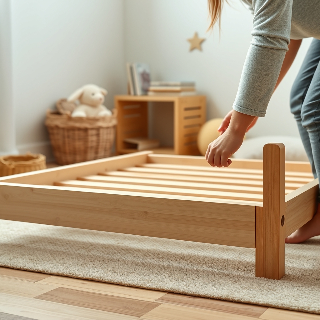 Montessori floor bed - Illustration 2