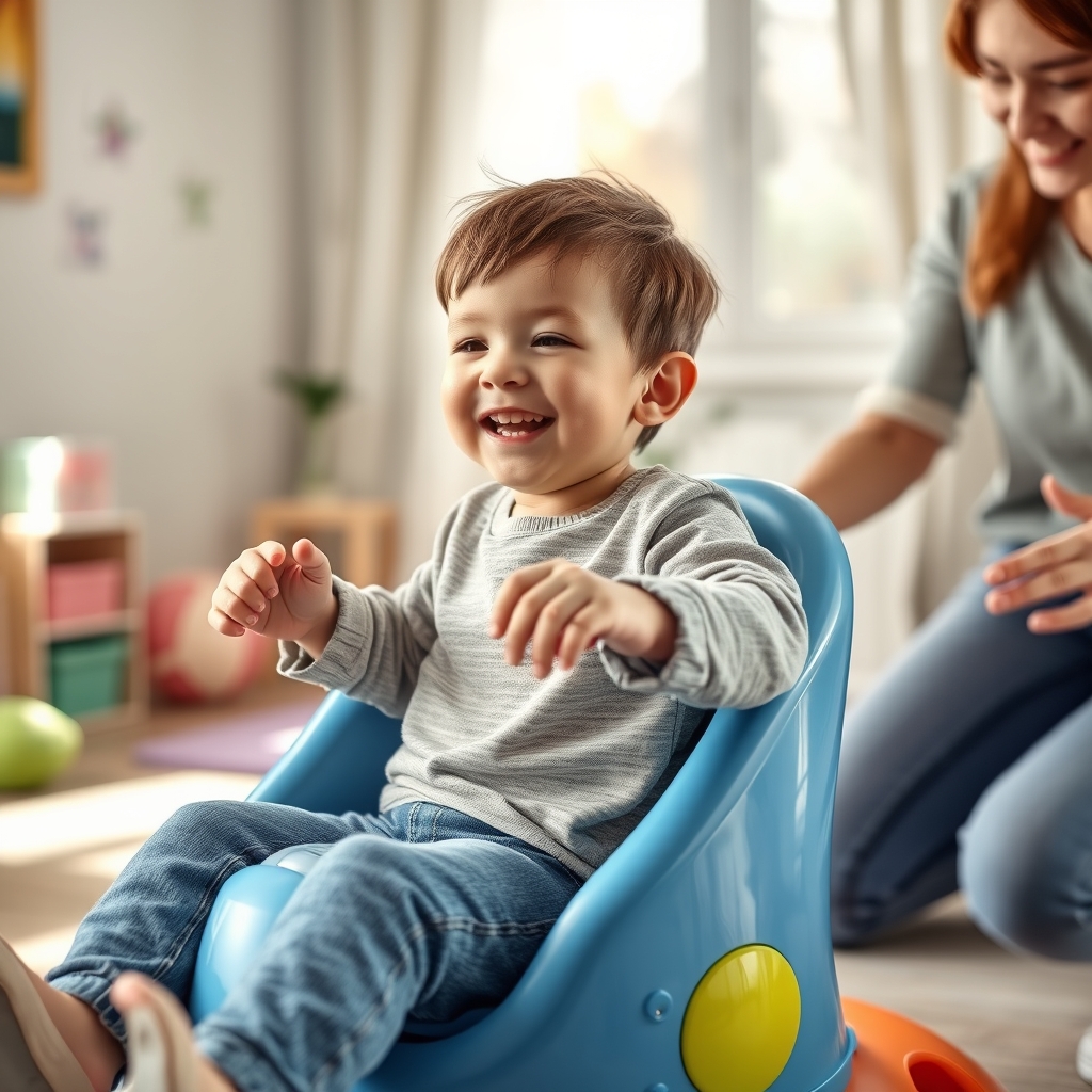 sensory chair in action