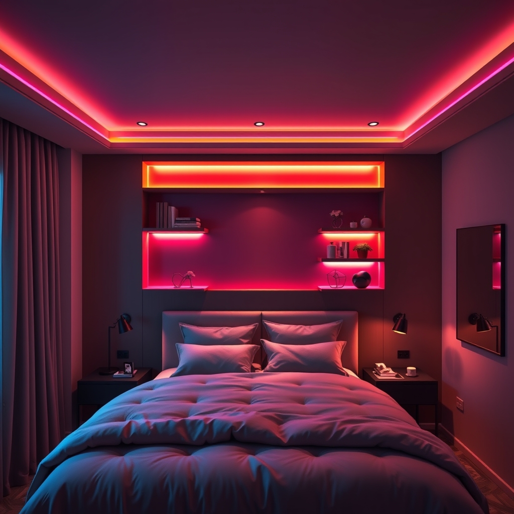 Led Strip Lights Room Makeover: 7 Amazing Ways to Transform Your Space (Proven Guide) 3 led strip lights room makeover - Illustration 3