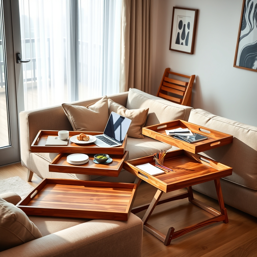 tv trays product view