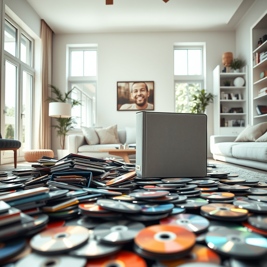 CD storage product view