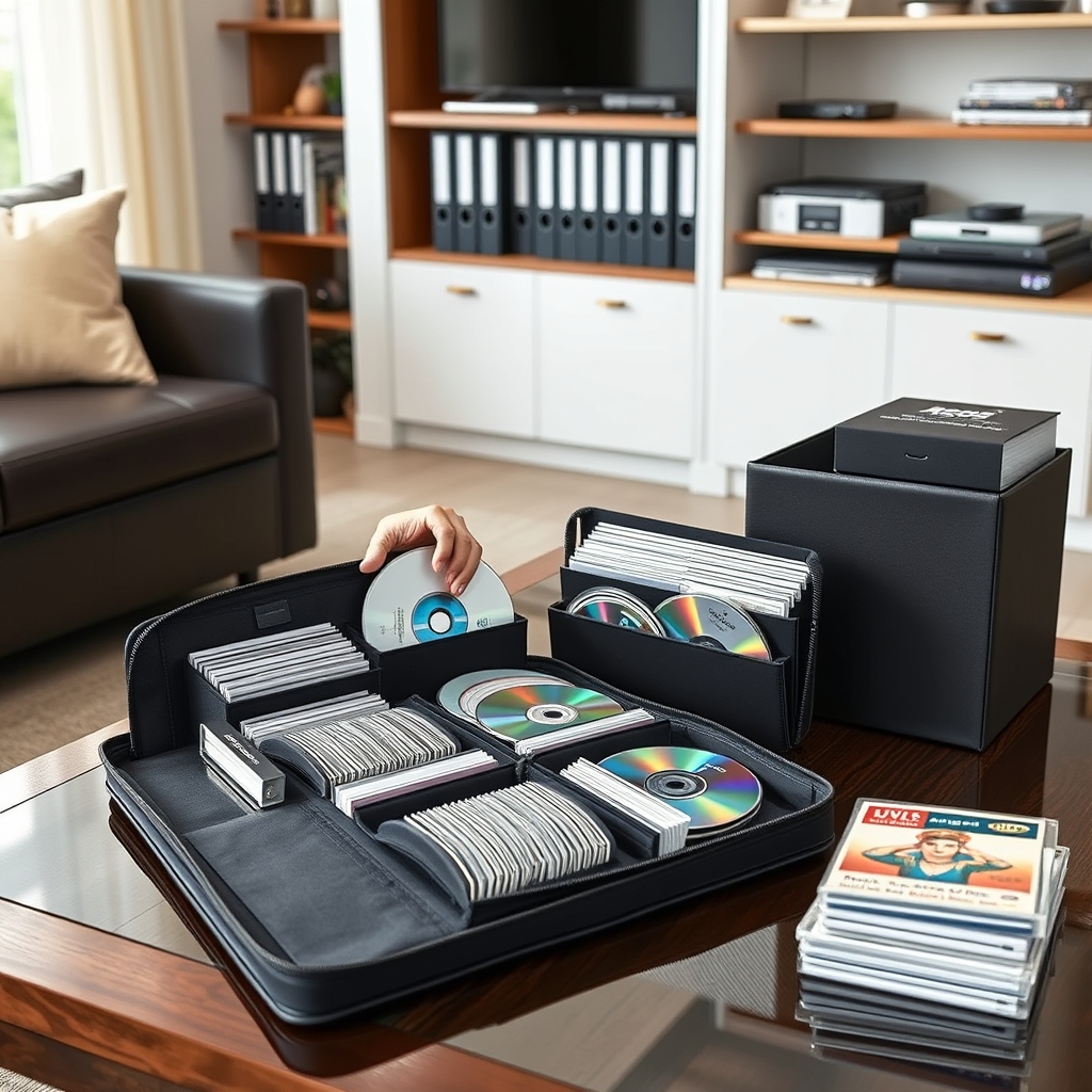 CD storage in action