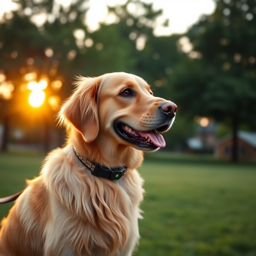 GPS pet tracker collar - Illustration 1