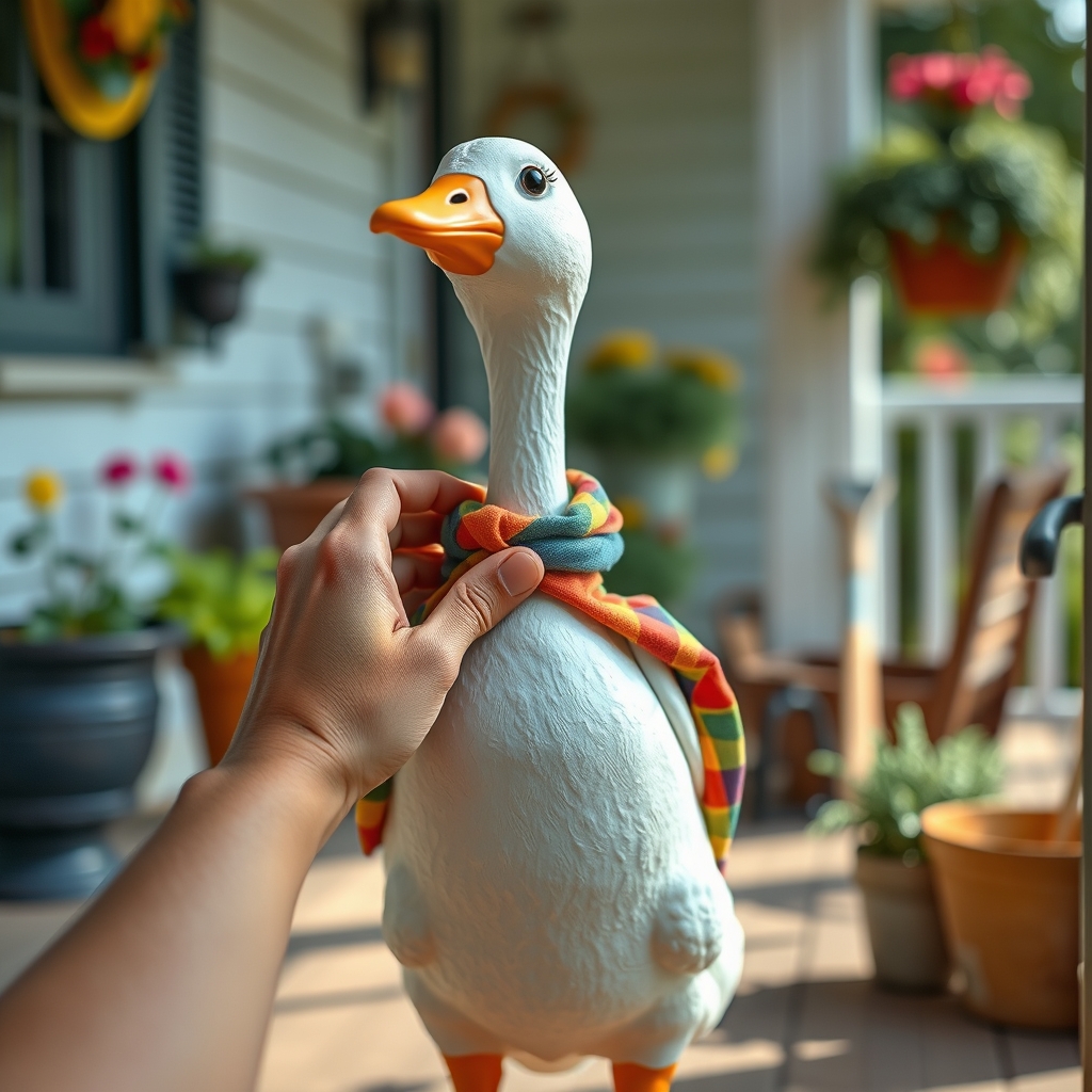 Porch Goose - Illustration 2