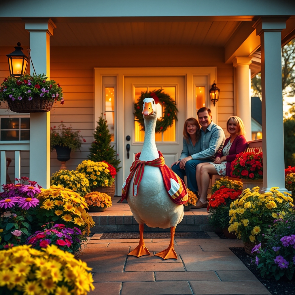 Porch Goose - Illustration 3