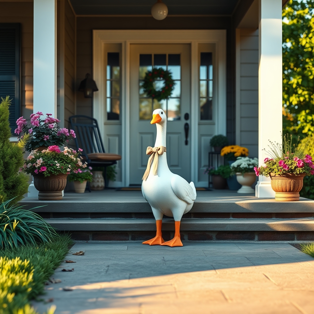 Porch Goose - Illustration 1