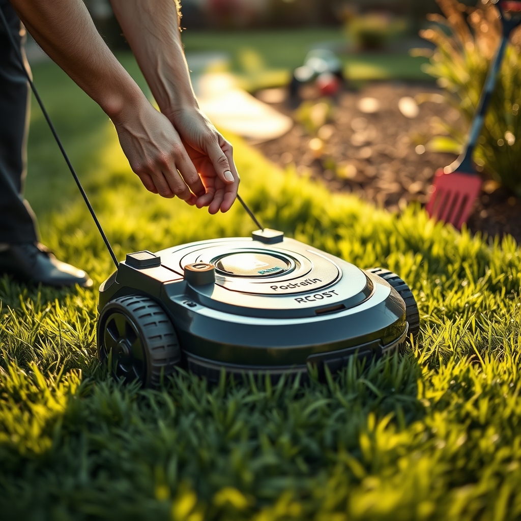 Robotic Lawn Mower - Illustration 2