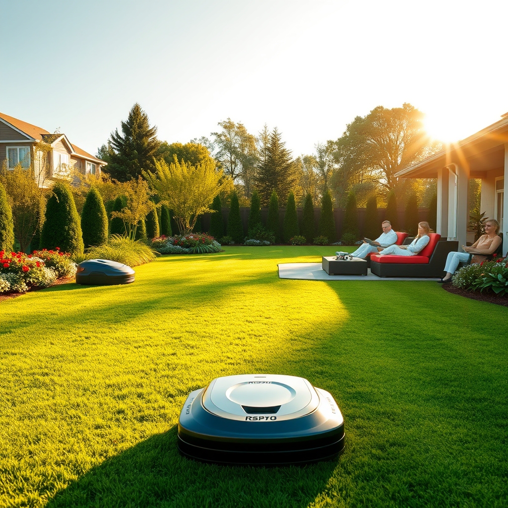 Robotic Lawn Mower - Illustration 3