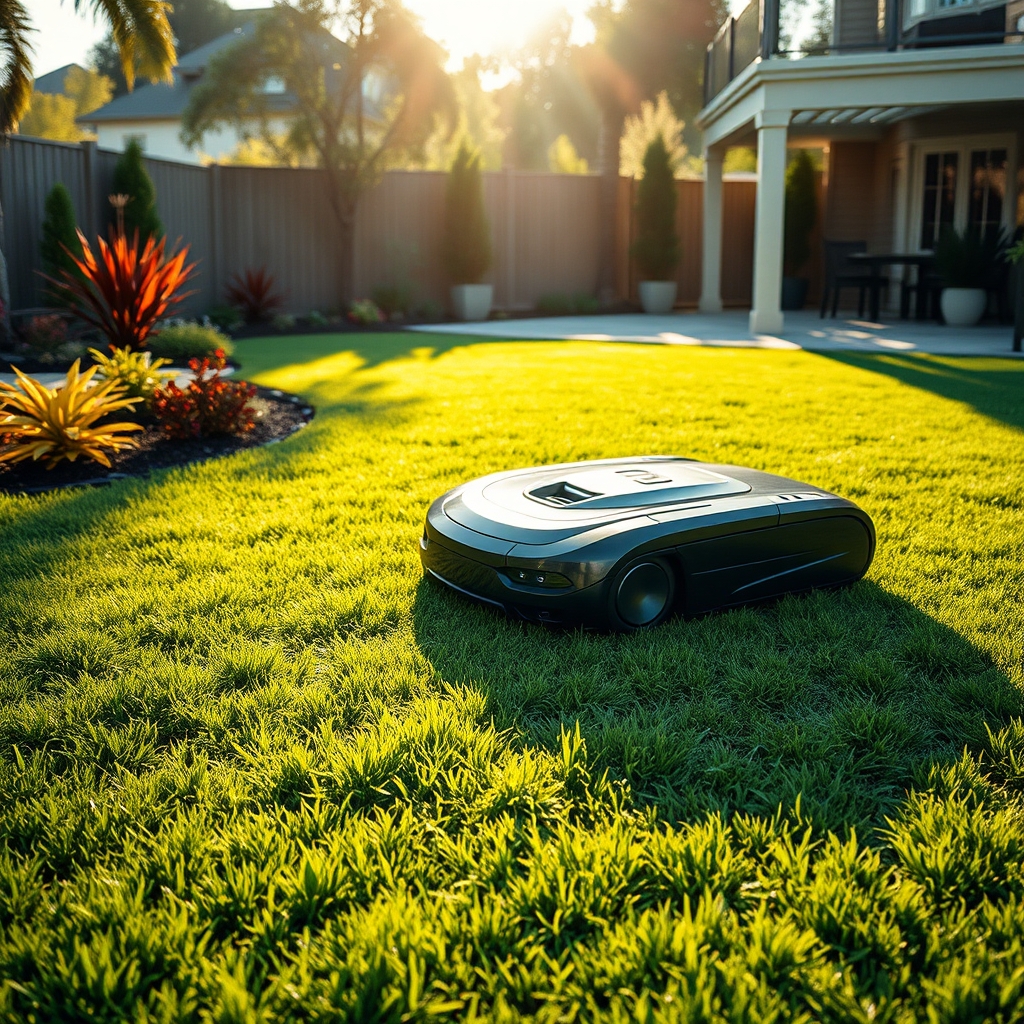 Robotic Lawn Mower - Illustration 1