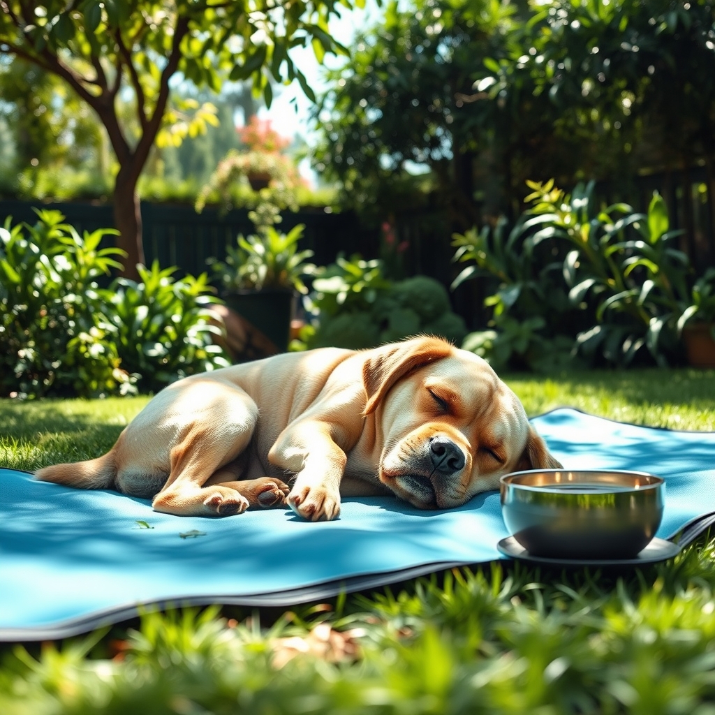 cooling mat for dogs - Illustration 3