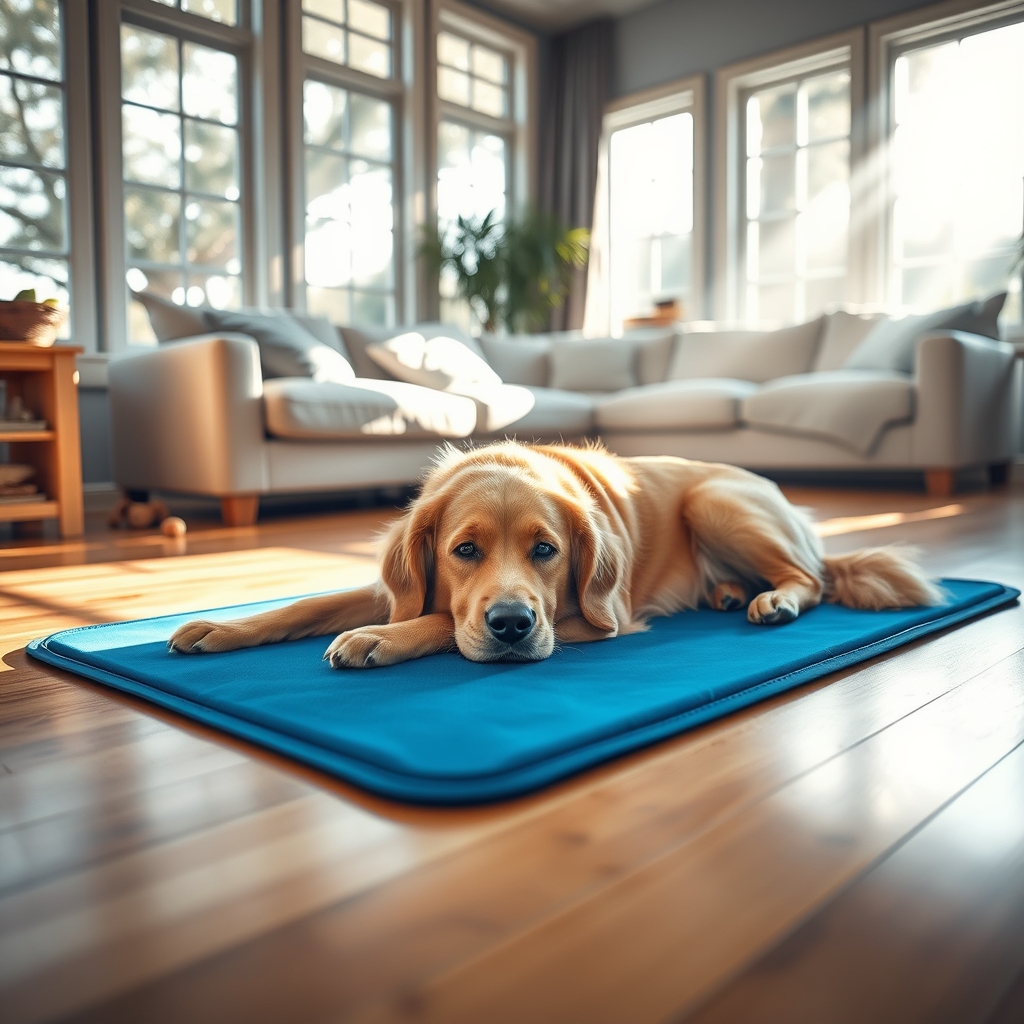 cooling mat for dogs - Illustration 1