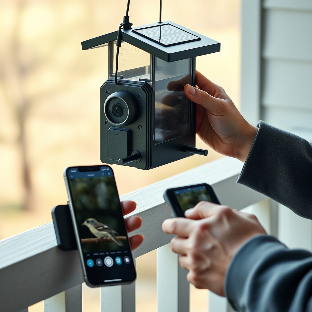 smart bird feeder - Illustration 2